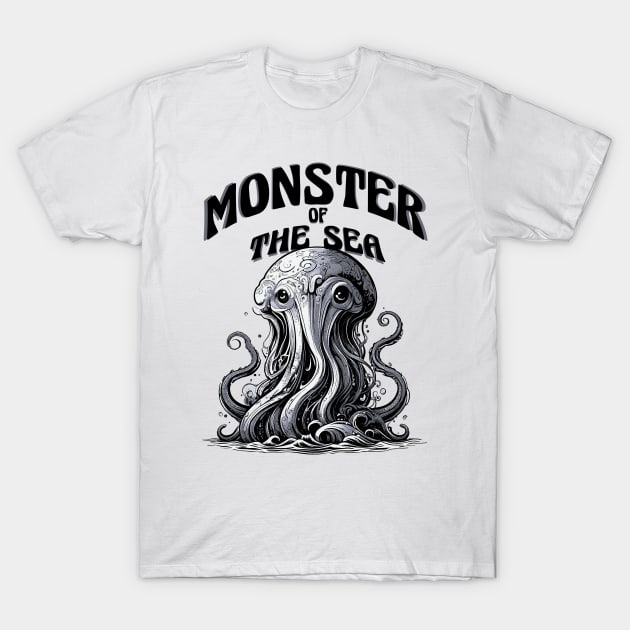 Monsters of the sea T-Shirt by Orange-C